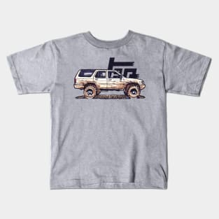 2nd Gen 4Runner TRD - Tan Kids T-Shirt